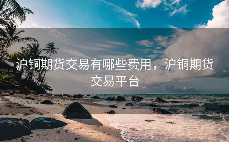沪铜期货交易有哪些费用，沪铜期货交易平台