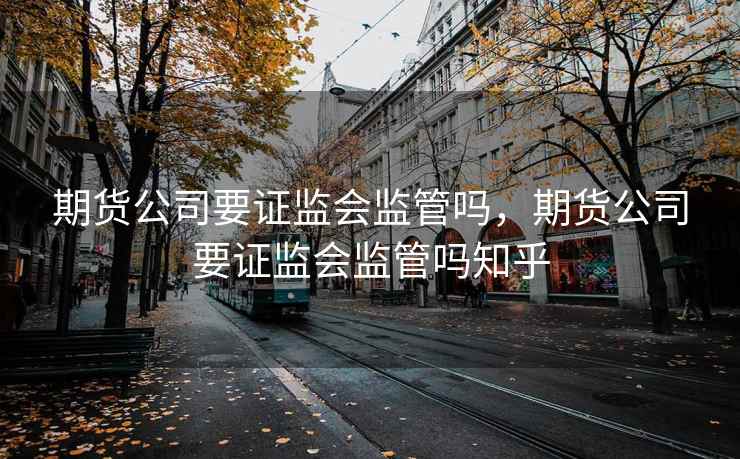 期货公司要证监会监管吗，期货公司要证监会监管吗知乎